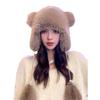 New Hat for Women In Autumn and Winter Northeast Big Head Wielding Lei Feng Hat Outdoor Riding Cold Winter Warm Ear Protection Hat