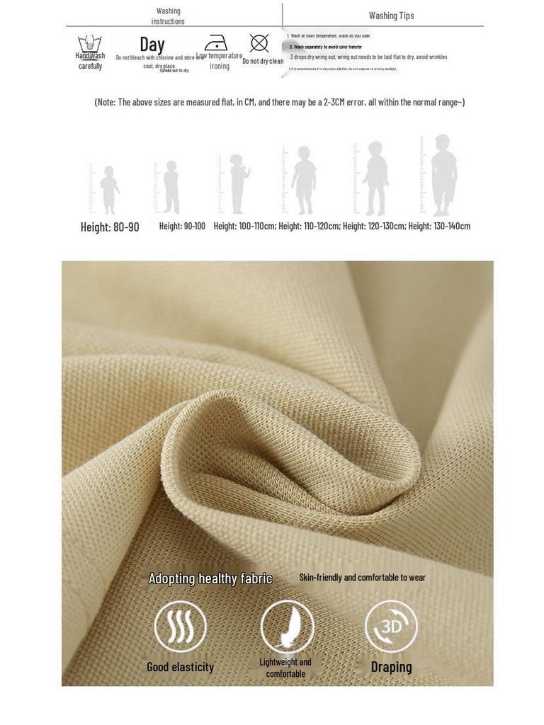 T-shirt Polo Tendance Style Coréen pour Garçons - Été 2025 Casual Manches Courtes