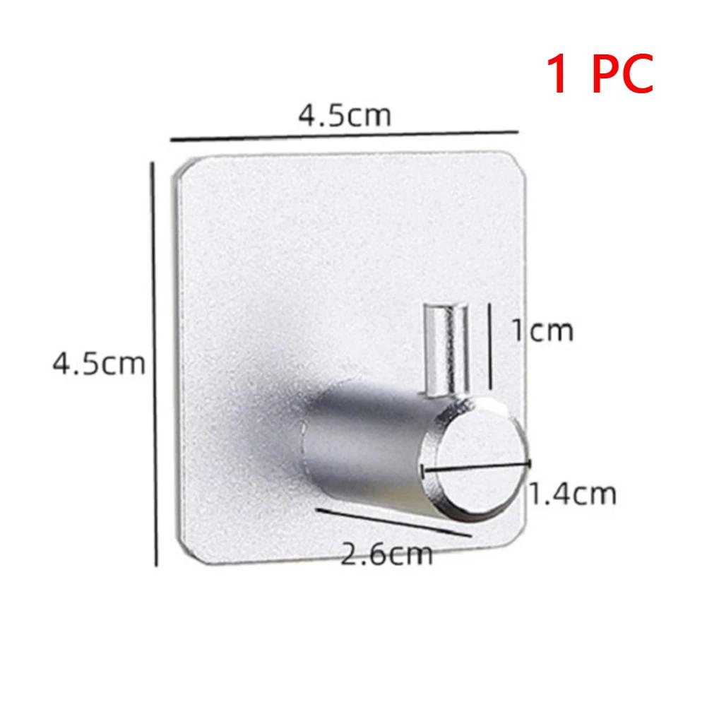 1-3 szt. Haczyk ścienny Mocny Bez wiercenia Bez dziurkowania Wieszak na ubrania Torba Łazienka Drzwi Kuchnia Wieszak na ręczniki Haczyki Akcesoria do przechowywania w domu