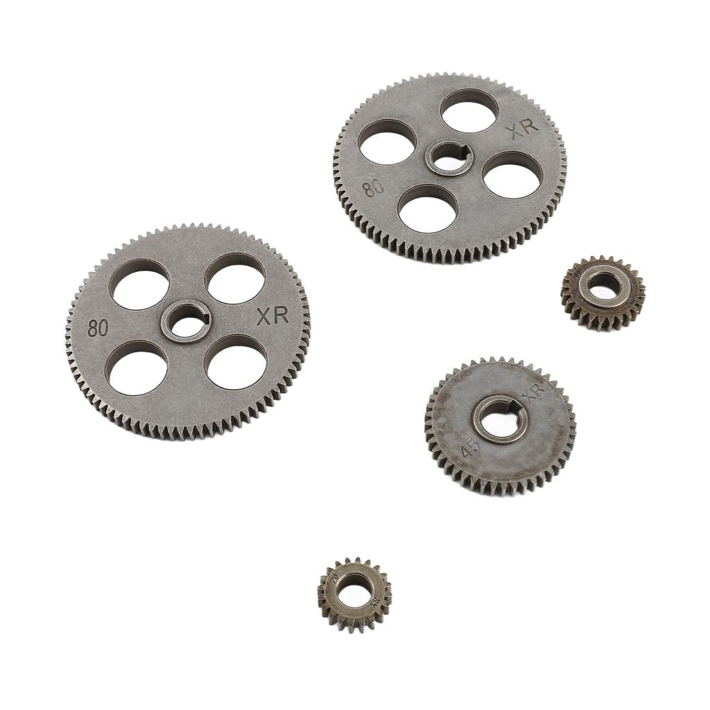5Pcs Lathe Gear Metal Mini T80 T45 T25 T20 Accessory Replacement Set Kit for Cutting