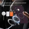 For Honor 600e / 600 Lite Case Luxury Magnetic Matte Skin-Friendly Triangular Grain Leather Cover For Shockproof For Magsafe