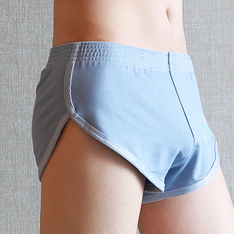 Zhongshan Men's Retro Cotton Sports Mid-Waist Breathable Boxer Briefs