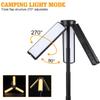 2-in-1 Rechargeable Camping Lantern & Flashlight, Telescopic Design with Hook, Multi-Use Outdoor Emergency & Work Light
