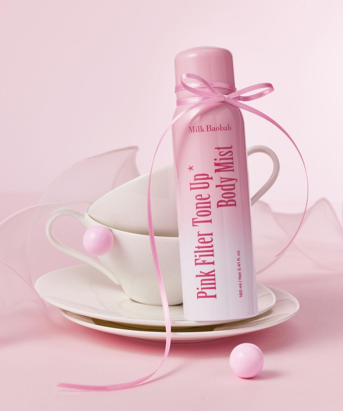 [Cool-toned Skin] Pink Filter Tone-up Body Mist 160ml