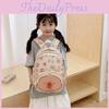 Backpack Capybara Printed Children Cartoon Schoolbag Outdoor Leisure Bag Storage