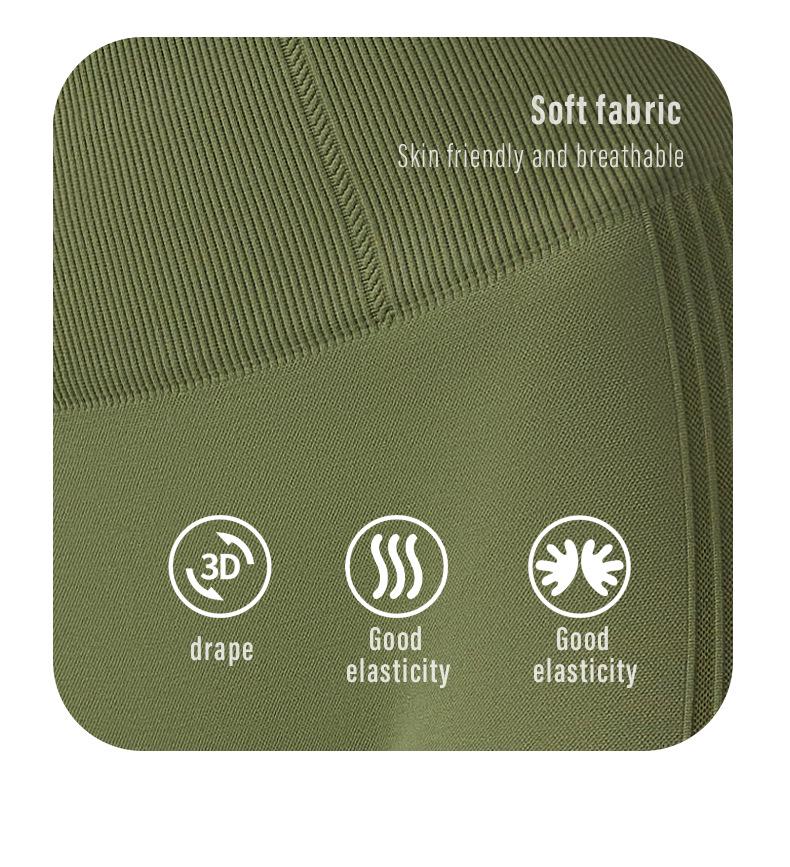 Seamless High-Waist Hip-Lift Sports Leggings