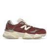 9060 Vasket Burgund Unisex Sneakers Rød Skifergrå Angora U9060VNA