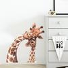 Cartoon Giraffe Family Wall Sticker Nakleyka for Kids Bedroom Nursery Bedroom Detskaya Entrance Hall Decor Decoration