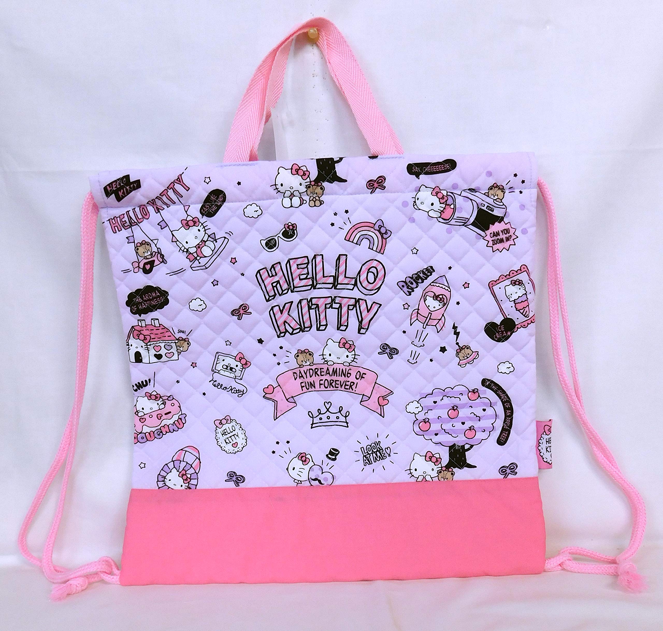 

Стеганый рюкзак Sanrio Hello Kitty с ручкой (Мечта)