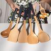 3/5 Pcs Long Handle Kitchen Spoon Spatula Set Non-stick Cooking Utensil Set  Stir-fry