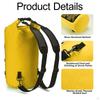 Dry Bag Float Backpack Storage for Rafting Boating Hiking Swimming