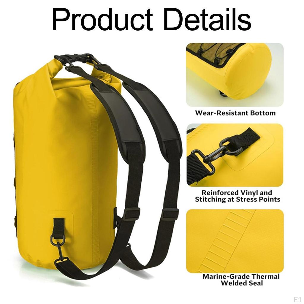 Dry Bag Float Backpack Storage for Rafting Boating Hiking Swimming