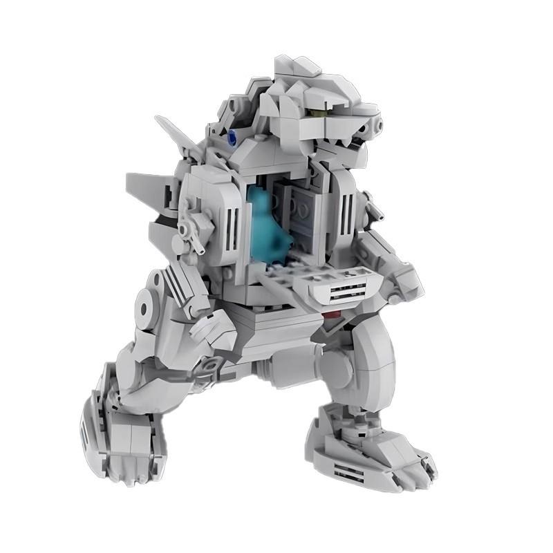 M Building Block Compatible Lego 166137 Sd Godzilla Creative Mecha, Monster Model Children'S Toy Assembly