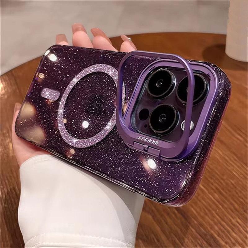 Coque Glitter Thin Mag pour iPhone 17 Air Bleu