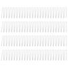 100 Pcs Landscape Staple Galvanized Steel Garden Stakes U-Shaped Pins for Geotextile Lawn Patio Landscaping Fabric Barrier Irrigation Tubing