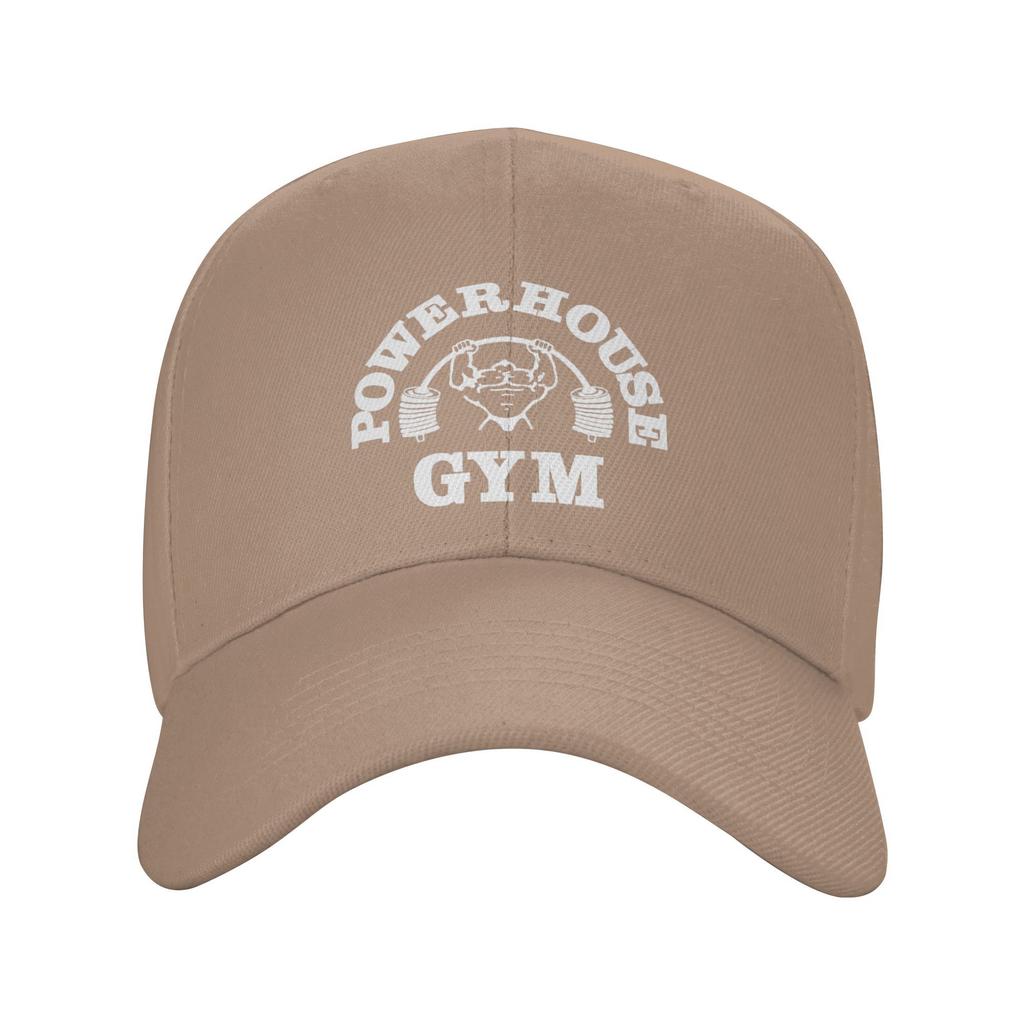 Personalized Powerhouse Gym Baseball Cap Sports Women Unisex's Adjustable Fitness Building Muscle Dad Hat Spring