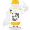 Acrylic Primer - CREATIVE DECO - White Gesso - 500 Ml - Non-toxic - Quick Drying