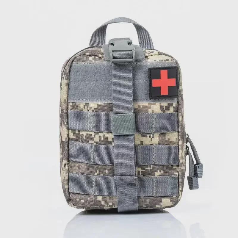 Camouflage Tactical Medical Kit for Outdoor Hiking and Camping