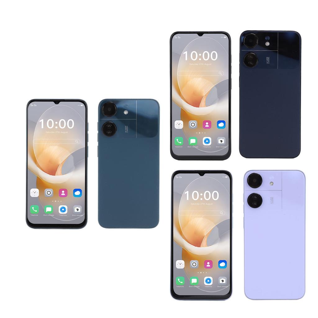 Unlocked Cell Phone 4G Dual Card Dual Standby 6.2 Inch HD Screen RAM 4GB ROM 64GB 13+32MP Smartphone