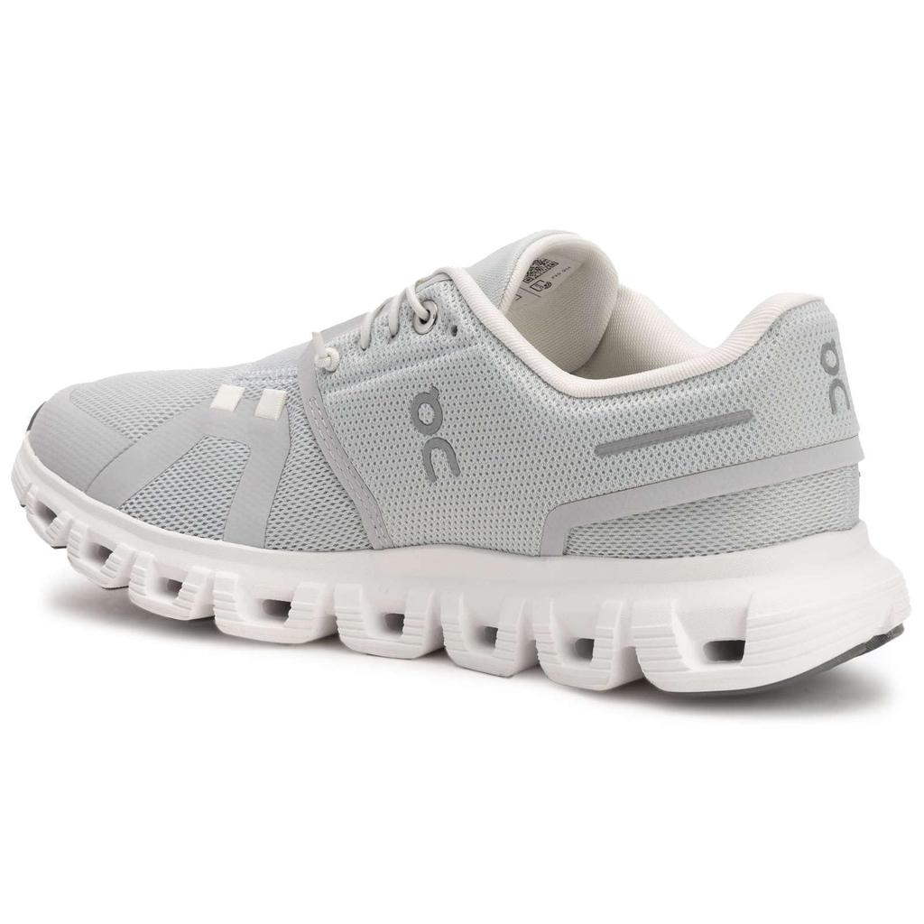 On Cloud 6 Glacier Size Women's Sneakers, White, 22.5cm