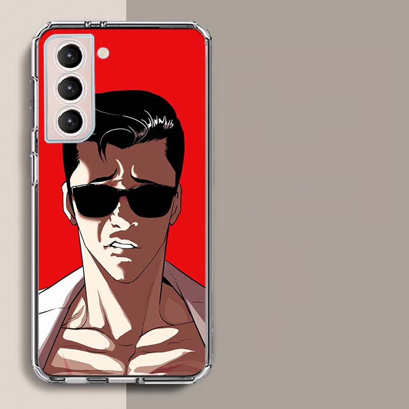 Jonggun Lookism Phone Case For Samsung Galaxy S25 Edge S24 S23 FE S21 S20 S10 Plus S22 S26 Ultra Cover Clear Cases TPU Capa She