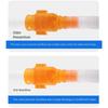 Vannes de Drainage pour Climatisation PVC Acier Inoxydable Texture Prévention du Refoulement Adapté aux Systèmes de Climatisation