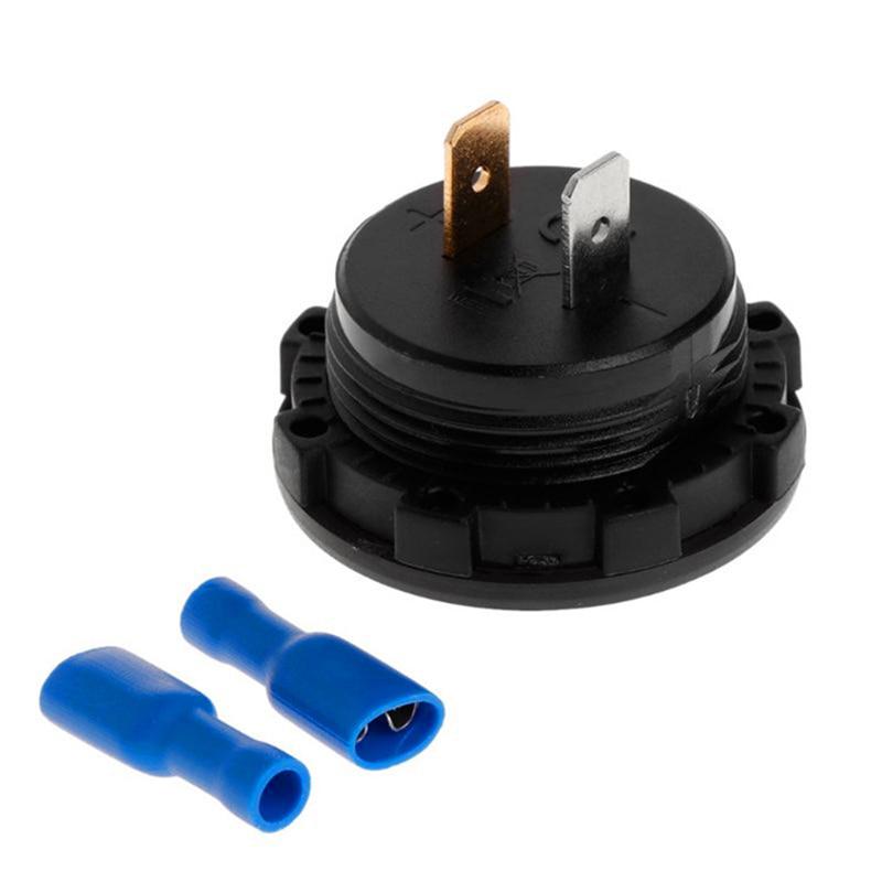 DC 12V-24V Digital Panel Voltmeter Voltage Meter Tester Led Display For Car Auto Motorcycle Boat ATV Truck Refit Accessories