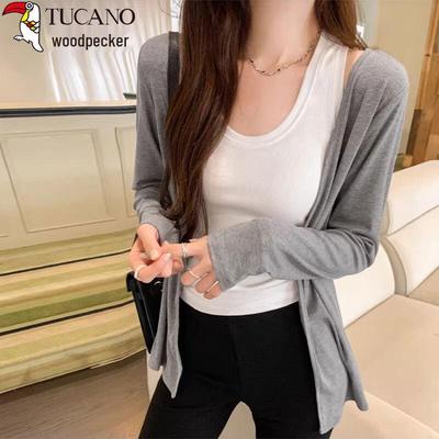 Women's Long Sleeve Lightweight Sun Protection Knit Cardigan