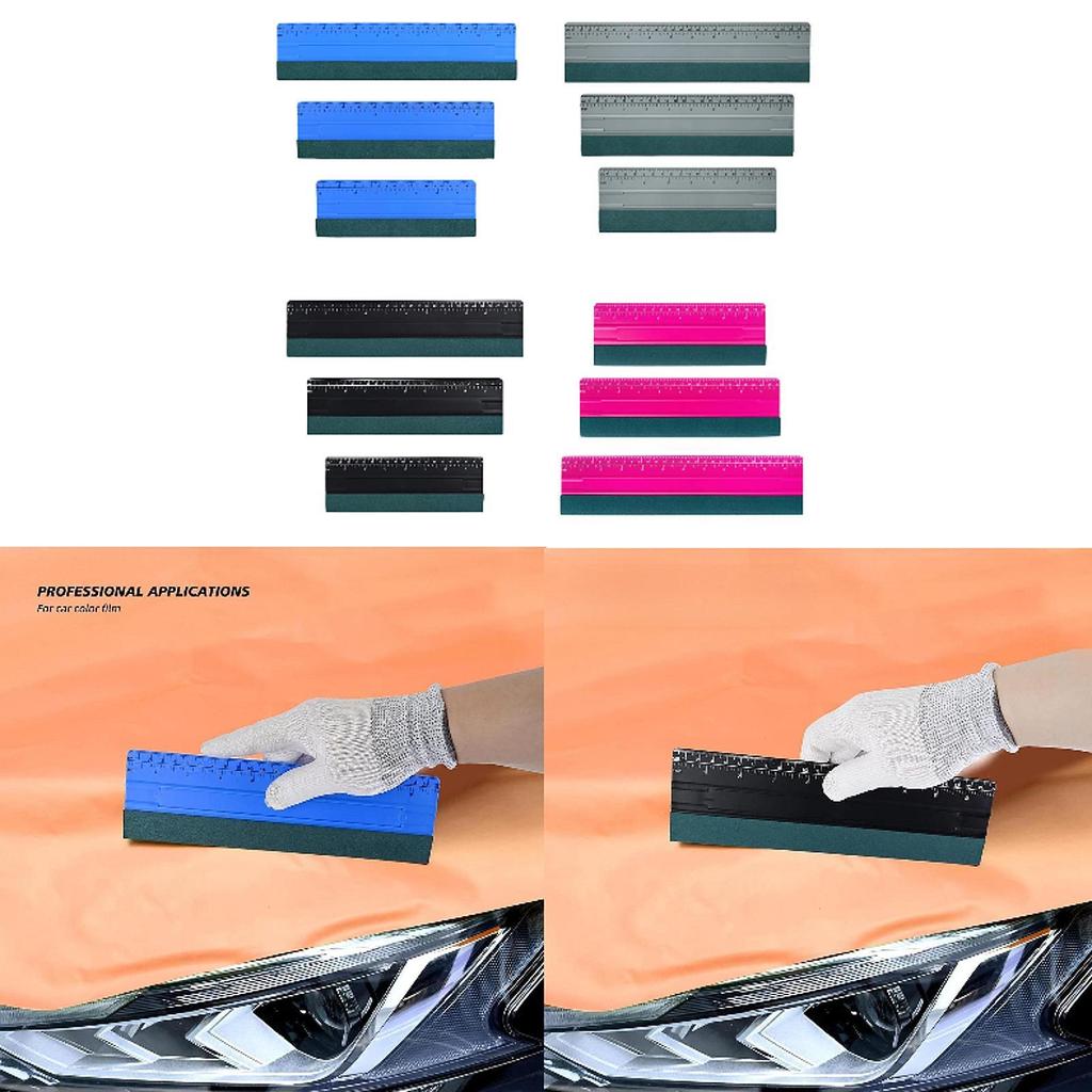 Large Felt Squeegee Scraper Kit for Car Wallpaper and Window Tinting Film Graphic Application