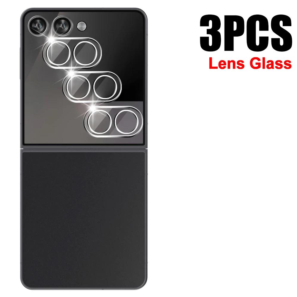 Tempered Glass Screen Protectors for Samsung Galaxy Z Flip 7 6 5 Soft Hydrogel Film Anti-scratch Lens Cover for Samsung Z Flip 7
