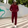 Men's Plus Size Oversized Hoodie and Sweatpants 2 Piece Set Casual Outfit
