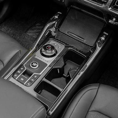 Linkslenker! Für Kia Sorento MQ4 2022 2023 Carbon Fiber Look Getriebe Shift Panel Abdeckung Trim ABS Kunststoff Auto Zubehör