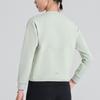SAUCONY Solid Color Casual Sports Crew Neck Pullover Sweatshirt Women Sweatshirt Medium-Gray SC1229016-2