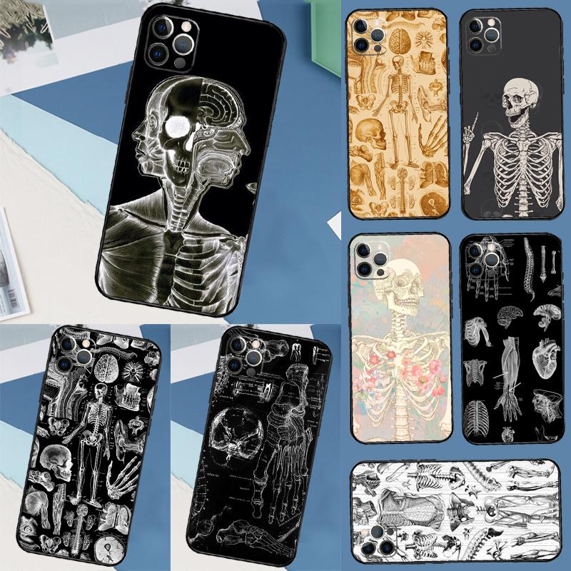 Medical Skeleton Anatomy Case For OnePlus 15 R 13T 13R 12R 10T 8T 13 12 11 9 10 Pro Nord 5 CE 4 2 3 Lite N20 N30 Cover