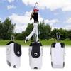 Renjzle Golf Ball Case, Ball Pouch, Lightweight, Magnetic Closure, Belt