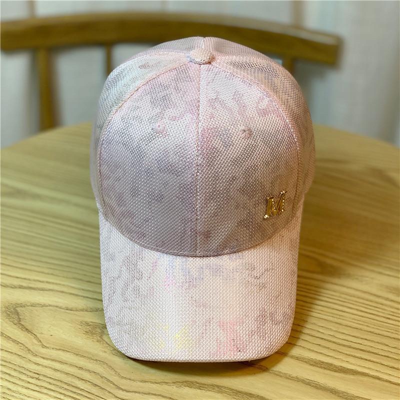 

Spring Hat Female Summer Shade Korean Version Fashion Breathable Cap розовый