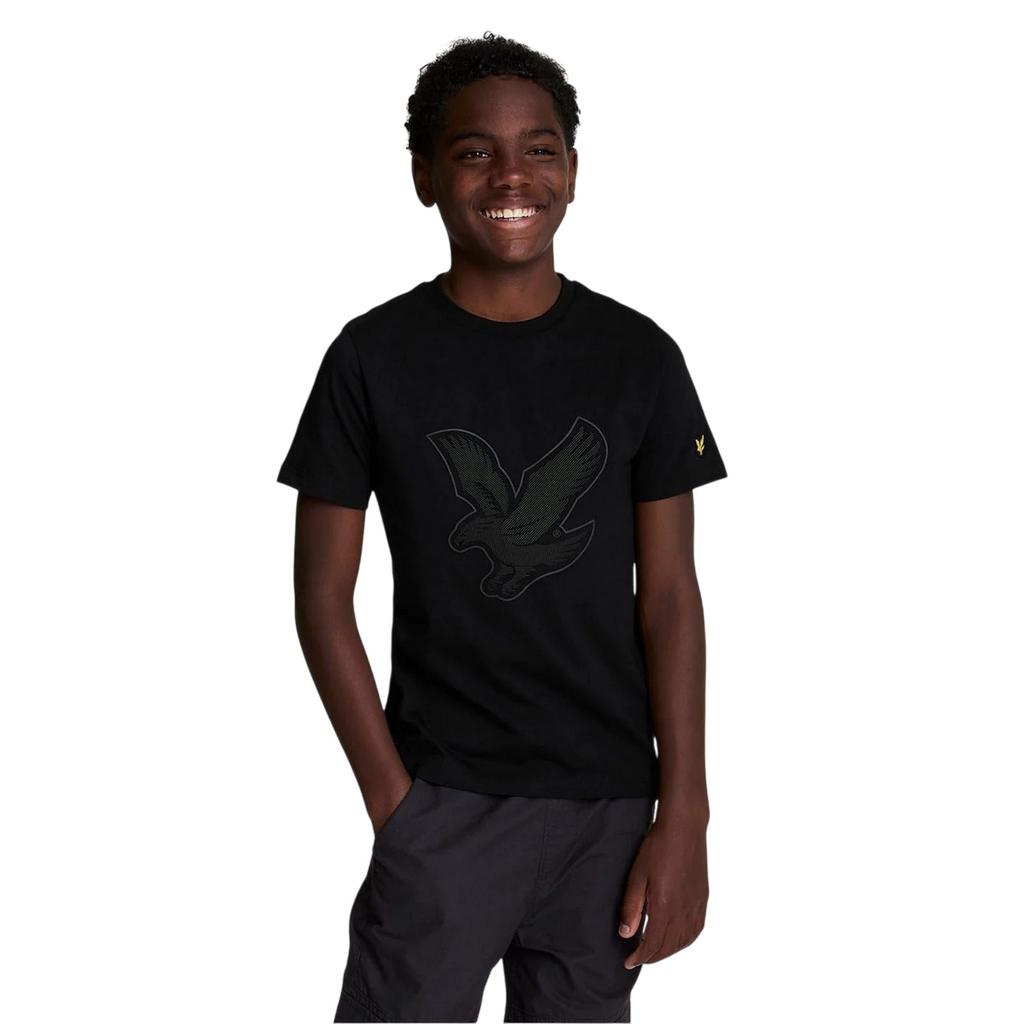 Lyle & Scott Childrens/Kids Full Logo Regular T-Shirt