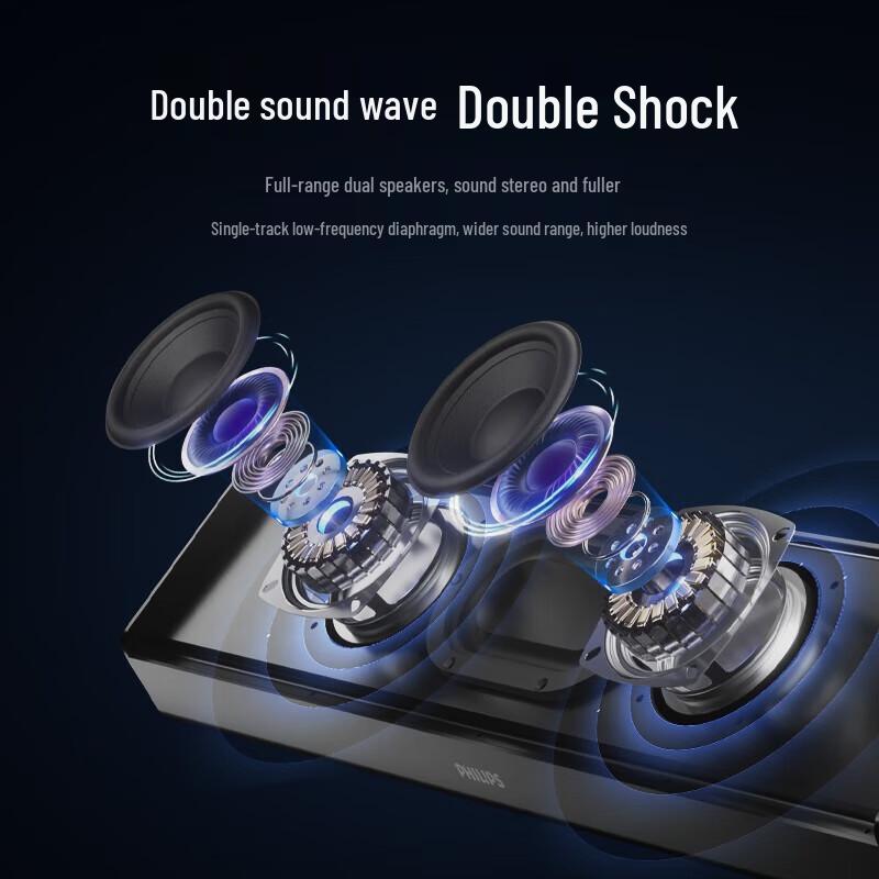 Philips SPA5109 Stereo Computer Speakers