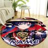 Personalized Genshin Impact Round Chair Office Rug - Perfect for Mat, Office Chair & More - Ideal Gift for Birthdays and Holidays