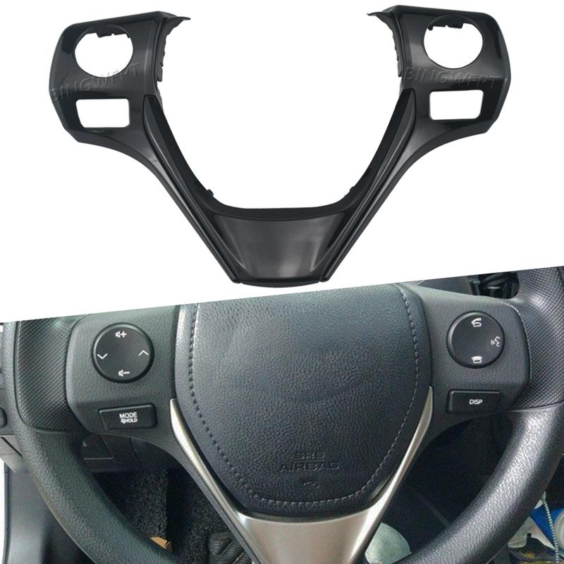 High Quality Steering Wheel Button Panel Frame For Toyota RAV4 XA40 2014-2018 For Toyota Yaris Vios 2018 - 2022