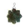 Handcraft Snowflake Agate Necklace Unique Stone Christmas Jewelry Suitable for Everyday Elegant