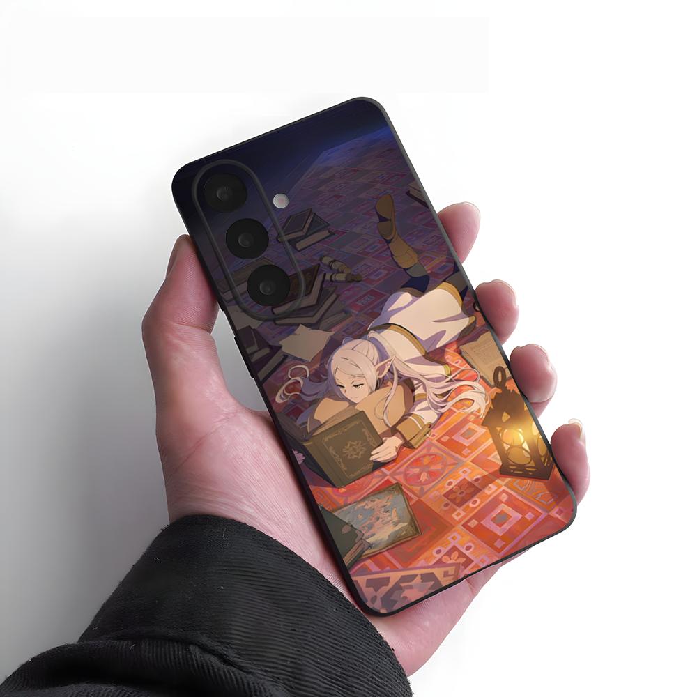 Hot F-Frieren Anime Phone Case For Samsung A25 A13 A33 5G A54 A36 A35 A56 A52 A14 Shockproof Soft Cover
