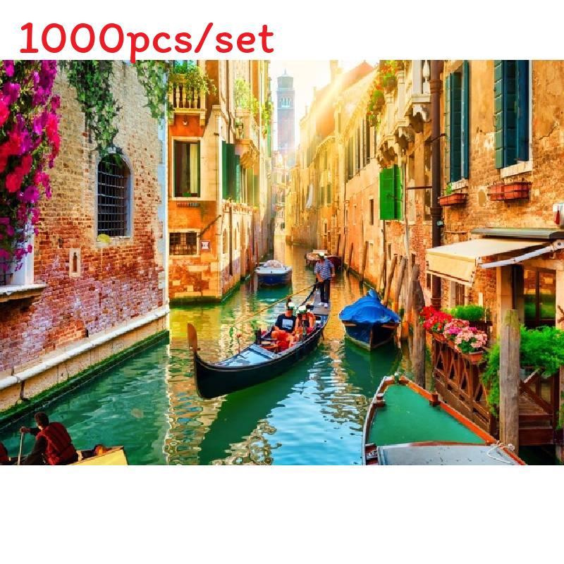 Northern Lights 1000 Piece Puzzle Paper Cultural Scenery Adults Game Challenging