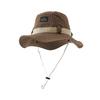 Fisherman Hat for Men, UV Protection Wide Brim Summer Hat, Outdoor Sun Hat with Adjustable Windproof Rope for Hiking Fishing Cycling Sunshade