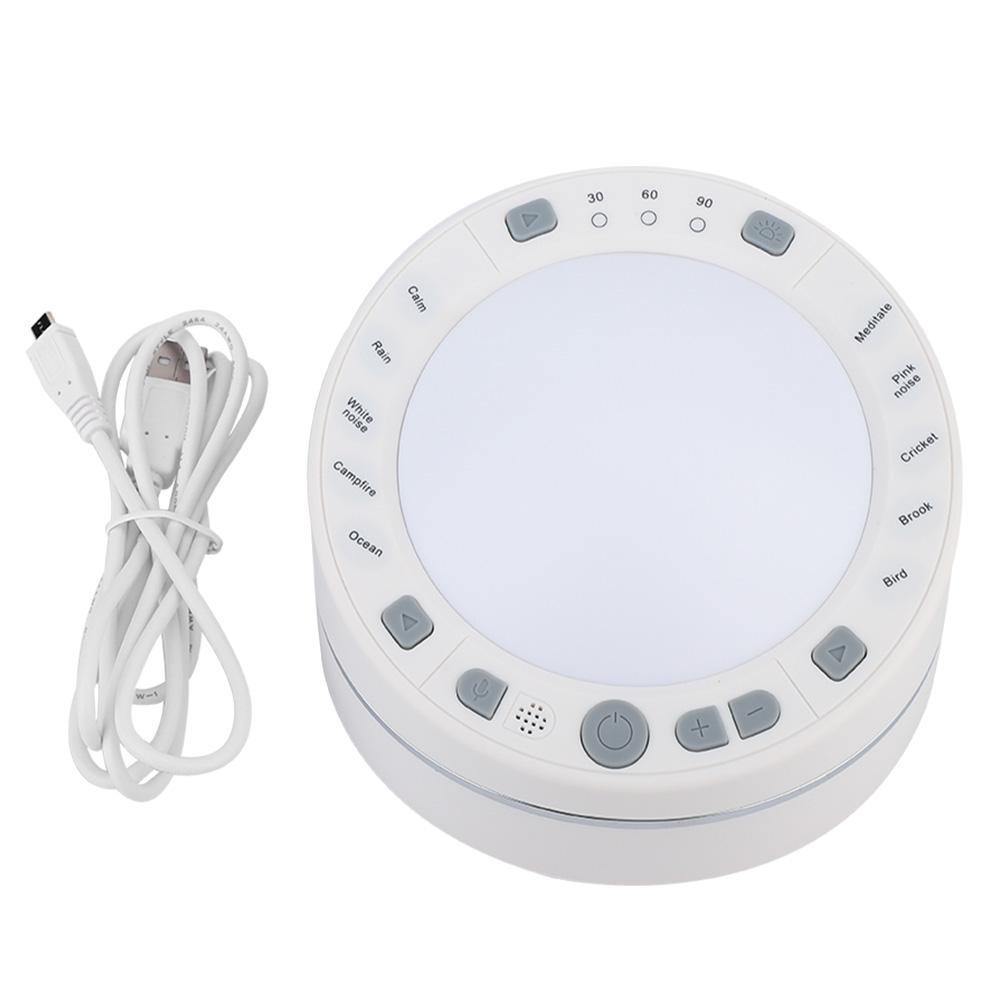 

Белый шум Звуковая Машина Терапия Бессонницы у Детей Улучшение Качества Сна Функция Таймера