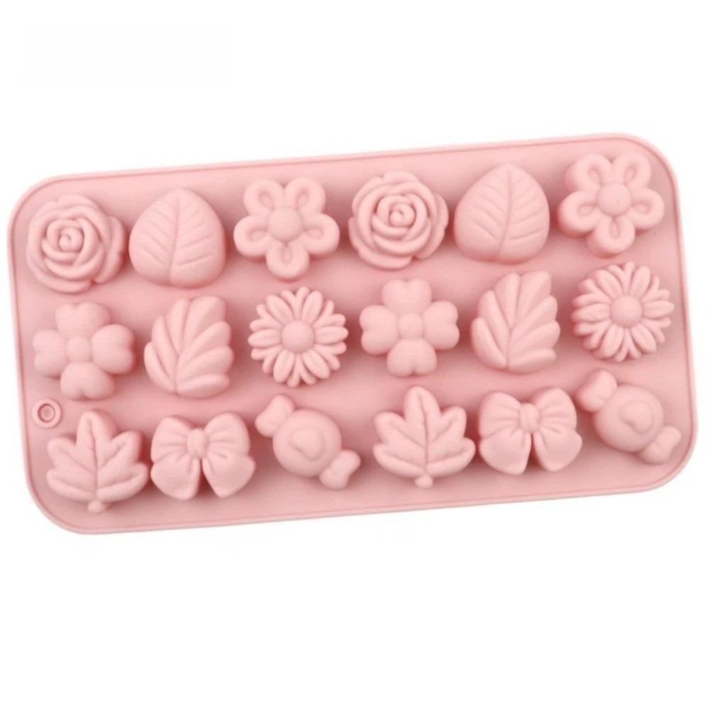 3D Design Cake Jelly Mold 9/18 Compartment Fondant Mold New Ice Pudding Mold  Kitchen Use