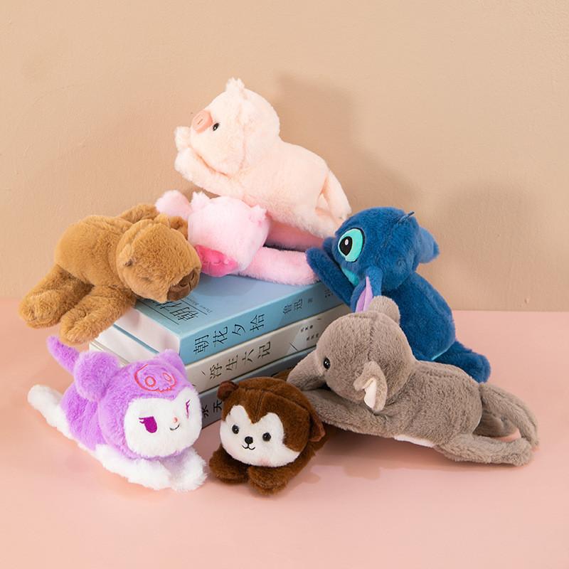 Soft And Cuddly Cartoon Animal Plush Capybara Slap Bracelet For Children