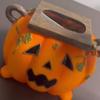1 Pc Spooky Halloween Pumpkin Tissue Box Holder Universal Dispenser For Bathroom Kitchen Halloween Home Decoration Accessories