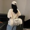 Large Capacity Travel Luggage Bag Korean Style Gym Bag Fashion Sports Fitness Handbag  Women