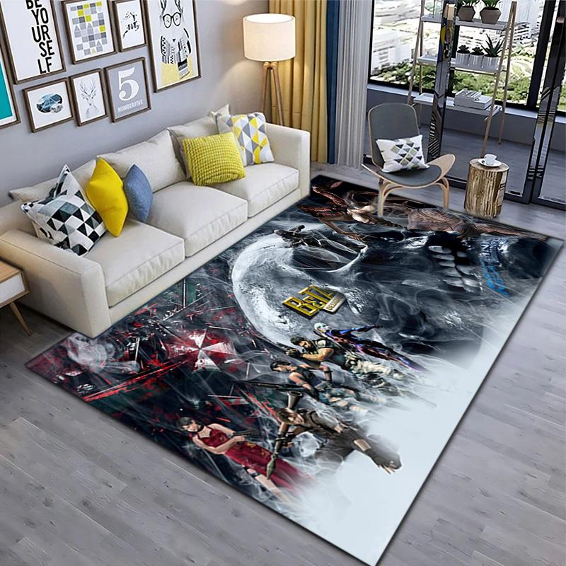 Gioco Sci-Fi Resident Evil, Umbrella Corporation, tappeto morbido, soggiorno di casa, tappetino per sedia da ufficio, zerbino, zerbino tappeto U4